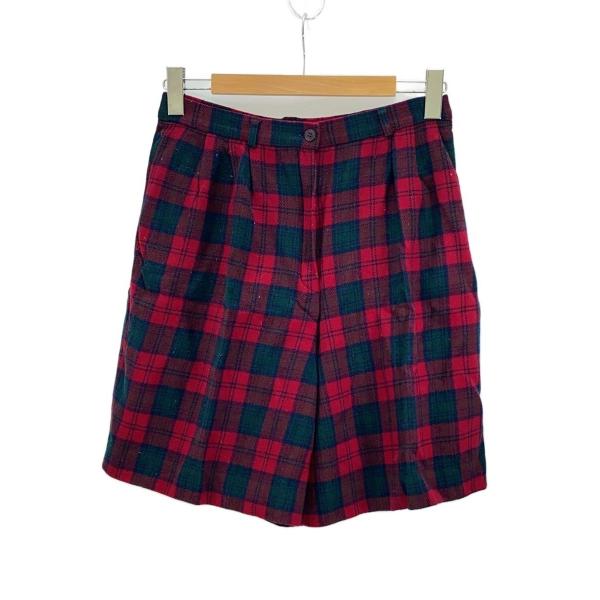 PENDLETON◆ショートパンツ/--/ウール/マルチカラー/チェック