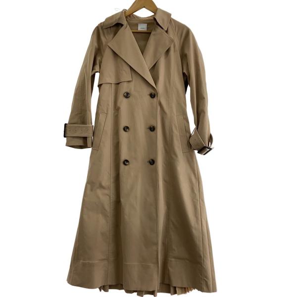 AMERI◆トレンチコート/--/ポリエステル/BEG/0191740031