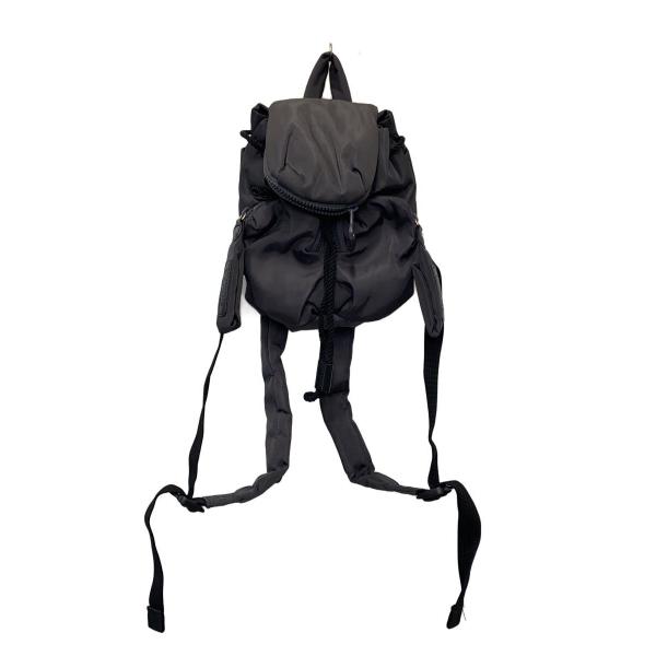 SEE BY CHLOE◆リュック/ナイロン/GRY/無地/03-17-82-65