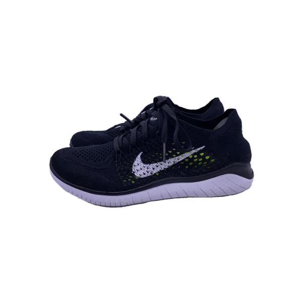 NIKE◆WMNS FREE RN FLYKNIT 2018/ウィメンズフリーフライニット/ブラック...