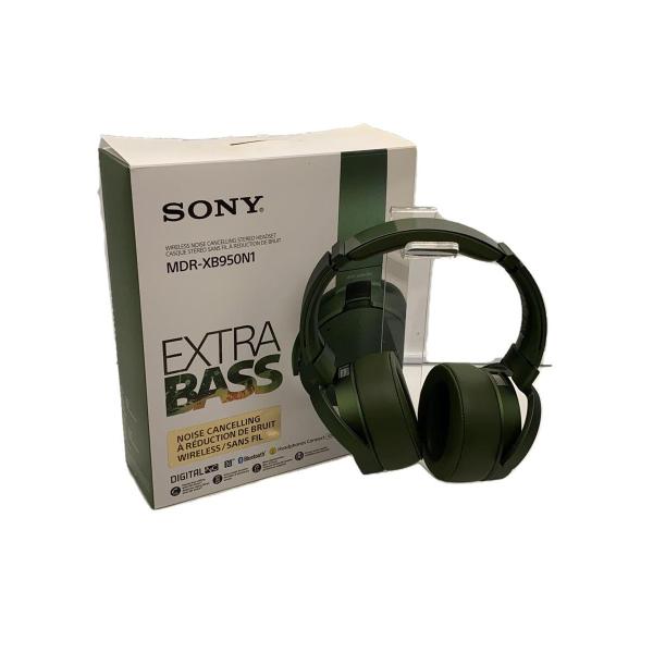 SONY◆イヤホン・ヘッドホン MDR-XB950N1 (G) [グリーン]