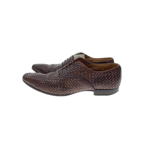OFFICINE CREATIVE◆イントレチャート/ローファー/ドレスシューズ/42/BRW