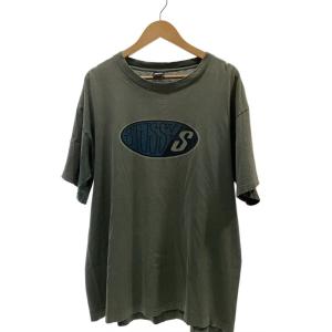 STUSSY◆Tシャツ/XL/コットン/GRN//