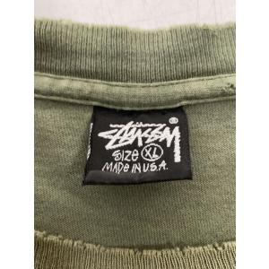 STUSSY◆Tシャツ/XL/コットン/GRN//の詳細画像2