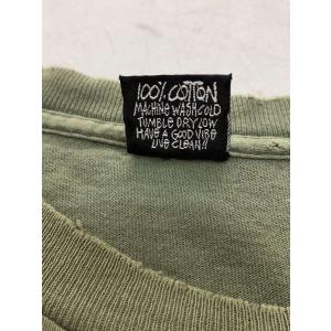 STUSSY◆Tシャツ/XL/コットン/GRN//の詳細画像3