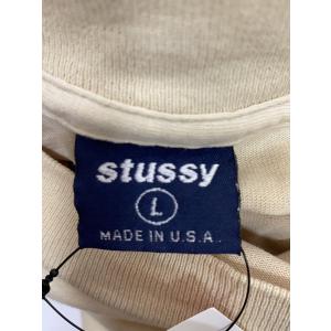 STUSSY◆Tシャツ/L/コットン/BEG/...の詳細画像2