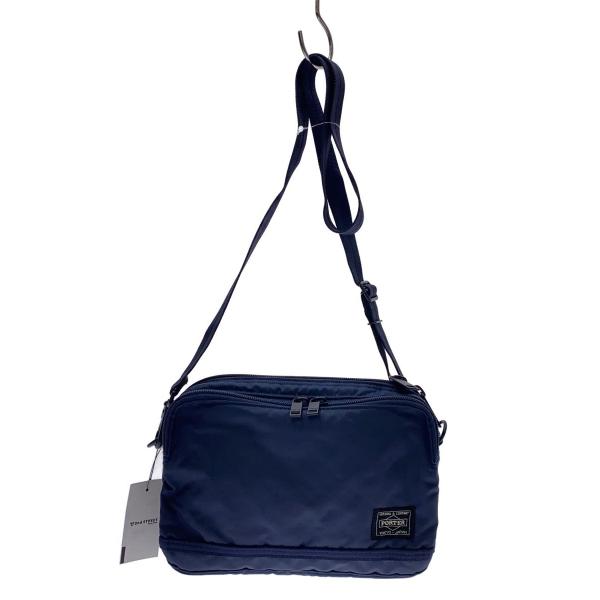 PORTER◆FLASH/ショルダーバッグ/ナイロン/ネイビー/689-05940//