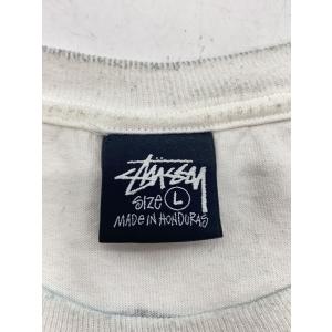 STUSSY◆Tシャツ/L/コットン/WHT//の詳細画像2