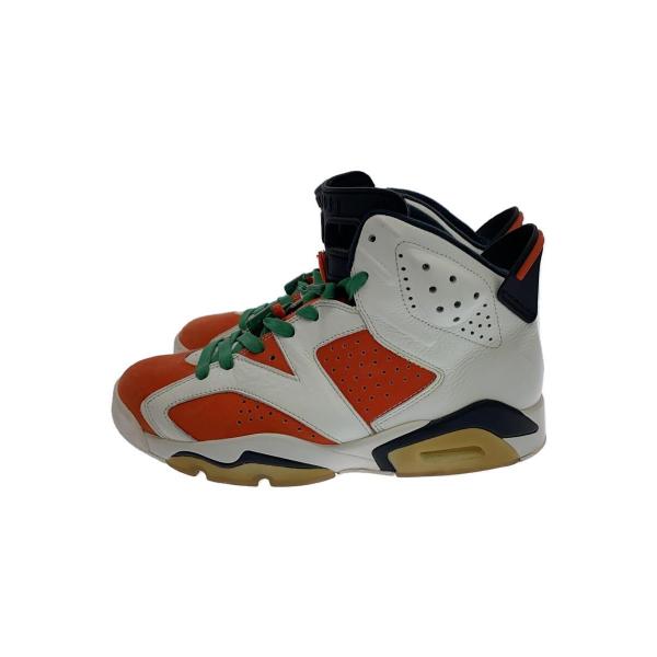 NIKE◆AIR JORDAN 6 RETRO/ハイカットスニーカー/25cm/WHT/384664...