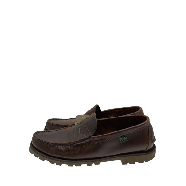 Paraboot◆CORAUX/コインローファー/UK8/BRW/レザー//