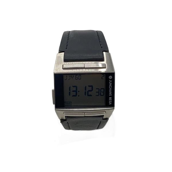 JUNGHANS◆クォーツ腕時計/デジタル/MEGA1000