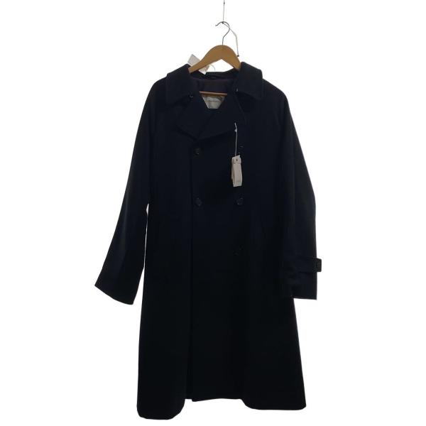 COHERENCE◆トレンチコート/M/ウール/BLK/0751-08-00102/カシミヤ昆/FO...