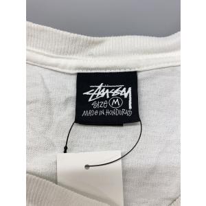 STUSSY◆Tシャツ/M/コットン/WHTの詳細画像2