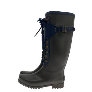 UGG australia◆レインブーツ/24cm/BLK/3456