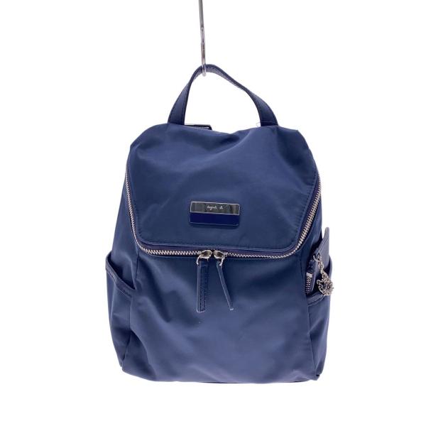 agnes b VOYAGE◆リュック/ナイロン/NVY/JS22A-03