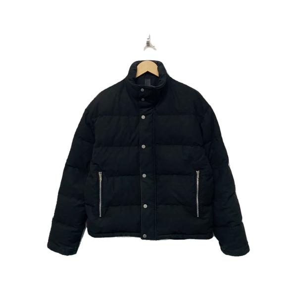 CVTVLIST◆ヴィンテージ加工ダウンジャケット/48/コットン/BLK/21FW0103T