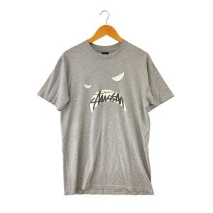 STUSSY◆Tシャツ/M/コットン/GRY