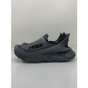 HOKA ONE ONE◆RESTORE TC/25cm/BLK/PVC/1134532