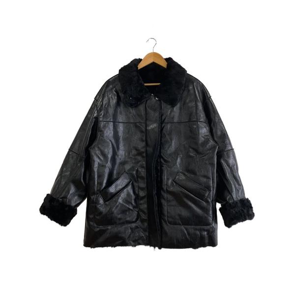 AMERI◆ジャケット/M/レザー/0224206910450//