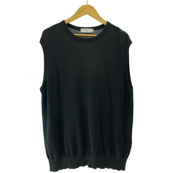 Graphpaper◆ニットベスト(薄手)/1/コットン/GM201-80122B