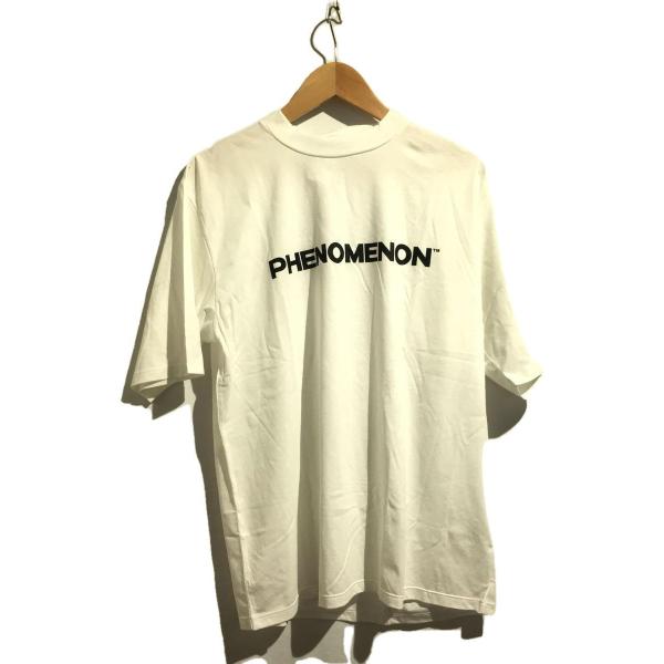 PHENOMENON◆Tシャツ/XL/コットン/WHT/無地/PH-006