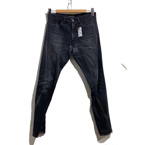 LAD MUSICIAN◆立体裁断/裾ジップ/ボトム/42/コットン/BLK/2209-501