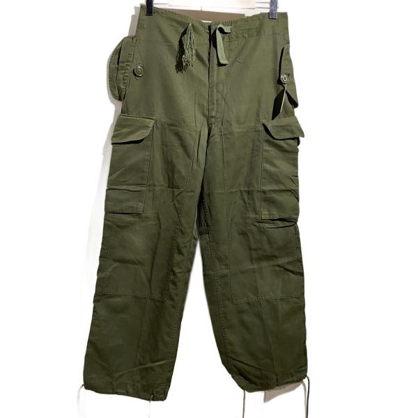 CANADIAN MILITARY◆80s/WINDPROOF/カーゴパンツ/4/コットン/KHK/...