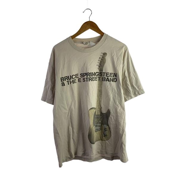 ALSTYLE◆bruce springsteen/テレキャスター/Tシャツ/XL/コットン/GRY