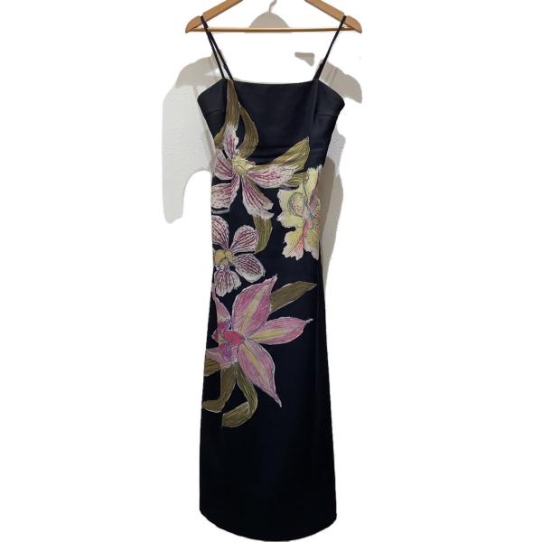 AMERI◆キャミワンピース/M/ポリエステル/BLK/02310520300//