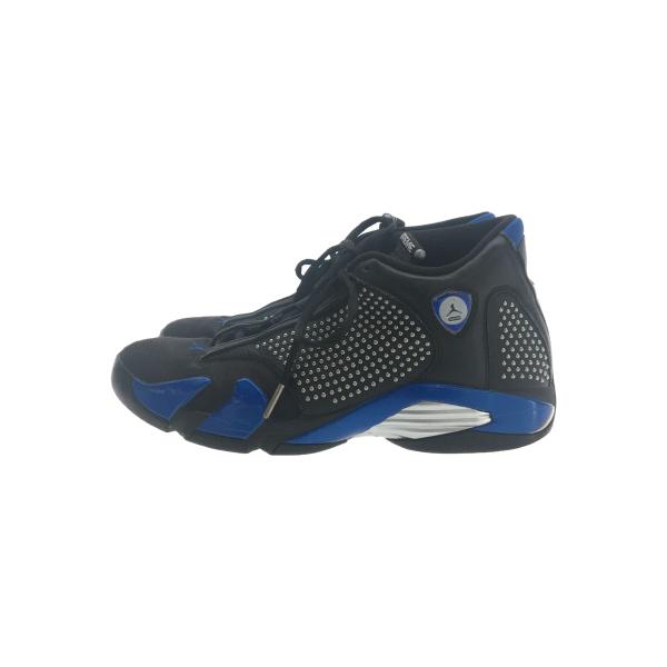 NIKE◆AIR JORDAN 14 RETRO S/エアジョーダンレトロシュプリーム/ブラック/B...