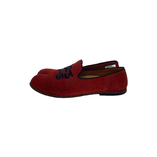 KIDS LOVE GAITE◆シューズ/UK8.5/RED/スウェード