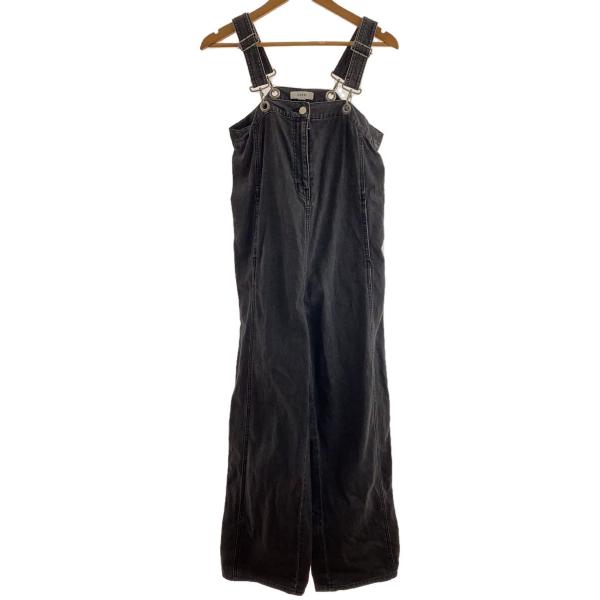 AMERI◆オーバーオール/S/デニム/BLK/01010820841