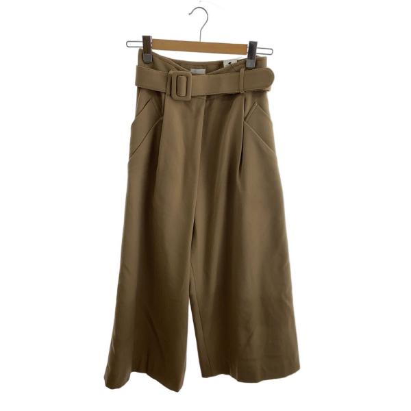 AMERI◆ボトム/--/ポリエステル/BEG/無地/01628210