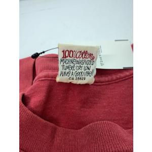 STUSSY◆Tシャツ/L/コットン/RED/...の詳細画像3