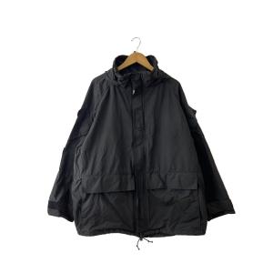 Porter Classic◆24AW/WEATHER MILITARY JACKET/ジャケット/3/ポリエステル/BLK//