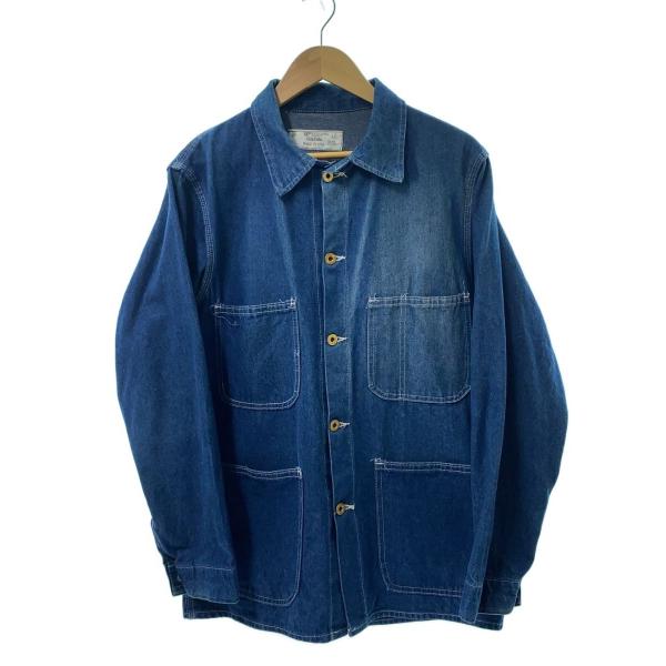 UNIVERSAL OVERALL◆80-90s/USA製/デニムカバーオール/38/デニム/IDG...