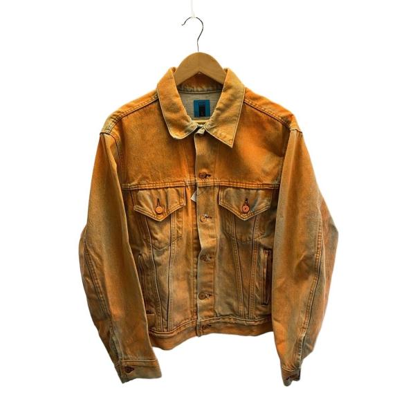 NOTSONORMAL◆23ss/Daily Jacket Washed/L/デニム/ORN/無地/...