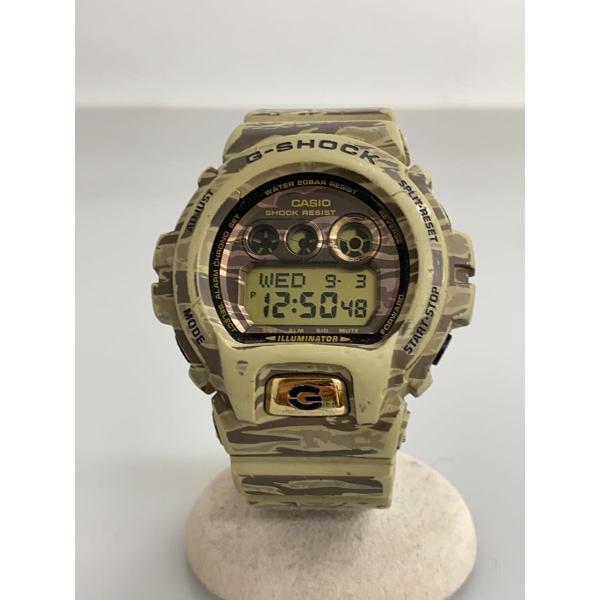 CASIO◆クォーツ腕時計/デジタル/ラバー/BLK/KHK/GD-X6900TC