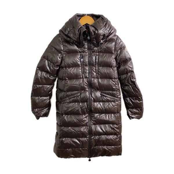 MONCLER◆コート/O/ナイロン/BRW/920-093-49334-50/ダウンコート