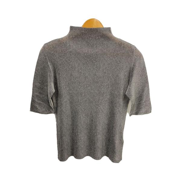 PLEATS PLEASE ISSEY MIYAKE◆半袖カットソー/3/ポリエステル/GRY/無地...