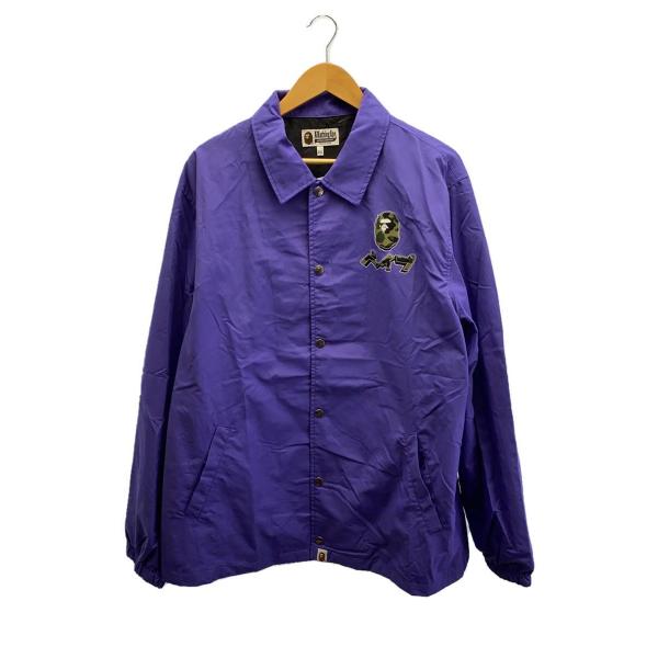 A BATHING APE◆HARAJUKU COACH JACKET/ベイプハラジュクコーチジャケ...