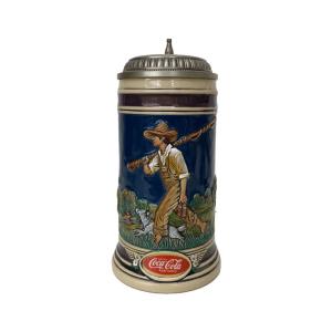 Coca・Cola◆1993/90s/Collector Stein/The Angler/ビアマグ/s.p. Gerz GmbH