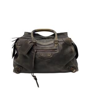 BALENCIAGA◆Neo classic City L_Used/ネオ クラシック シティ L エイジング加工/青山限定