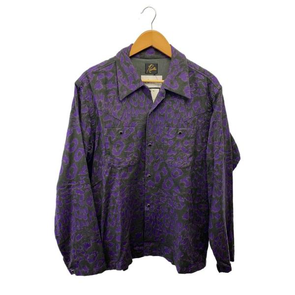 Needles◆NOMA t.d./長袖シャツ/M/レーヨン/PUP/N36-NNSH01