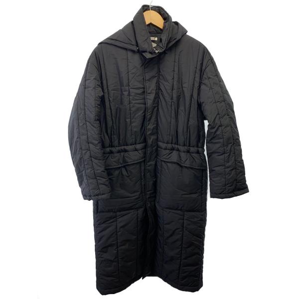 AURALEE◆LIGHT AIRY NYLON PADDED COAT/コート/O/ナイロン/BL...