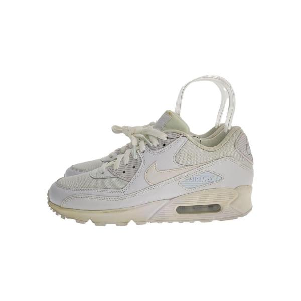 NIKE◆AIR MAX 90 ESSENTIAL/エアマックスエッセンシャル/ホワイト/53738...