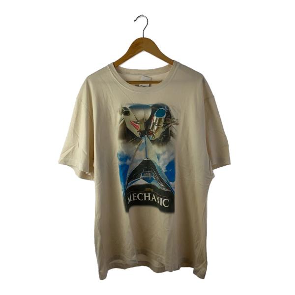 doublet◆ANDROID PRINT T-SHIRT/Tシャツ/XL/コットン/CRM/24S...