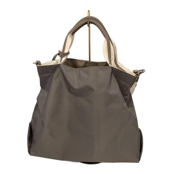 TREASURE TOPKAPI◆トートバッグ/ナイロン/GRY//