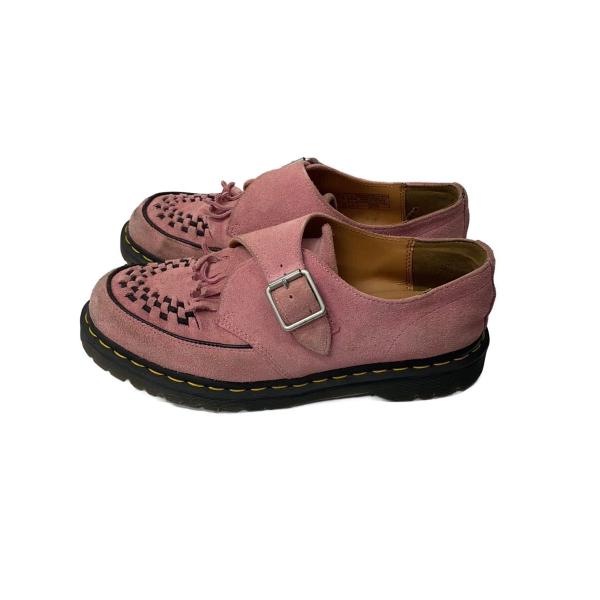 Dr.Martens◆RAMSEY MONK KLT/ドレスシューズ/28cm/PNK/スウェード/...