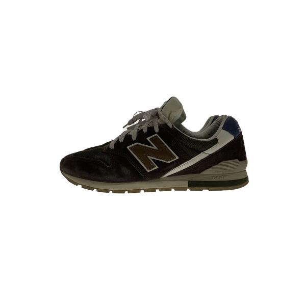 NEW BALANCE◆ローカットスニーカー/24.5cm/BRW/スウェード/CM996UG2//